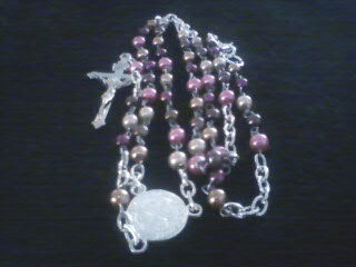 rosarios con perla