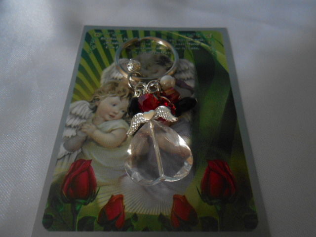 recuerdo para bautizo llavero angelito $14