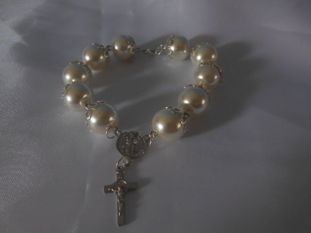 Decenario de perlas $25