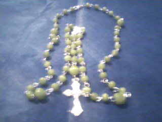rosario economico para recierdo de bautizo